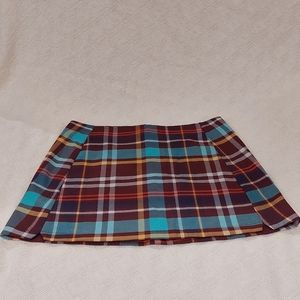 Short Plaid Skirt